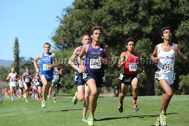 2015SIxcHSSeeded-145.JPG - 2015 Stanford Cross Country Invitational, September 26, Stanford Golf Course, Stanford, California.